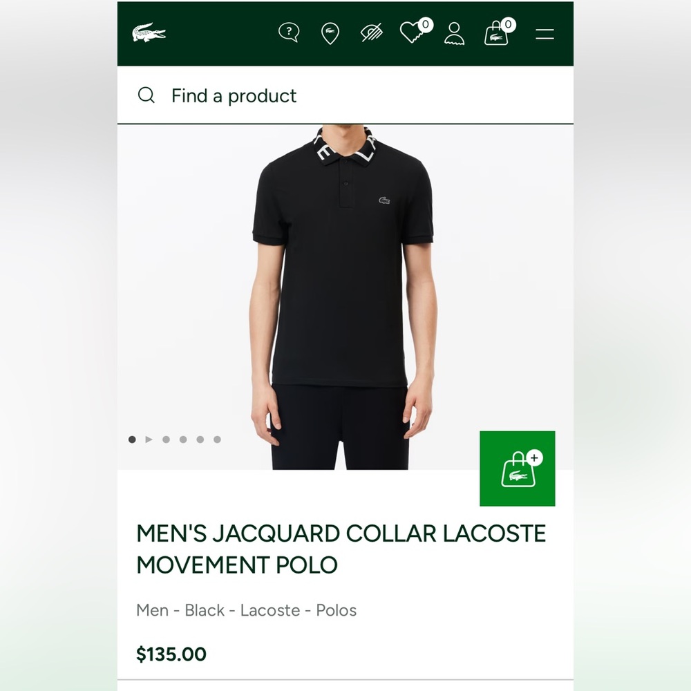 Lacoste men polo shirt!!
